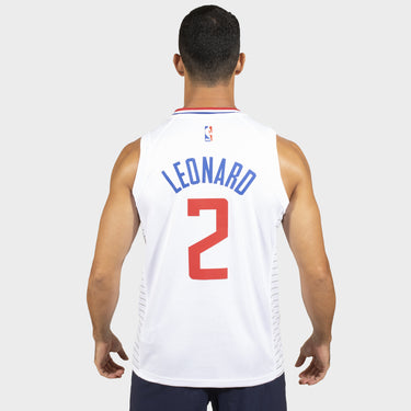 Maillot La Clippers Kawhi Leonard - Blanc